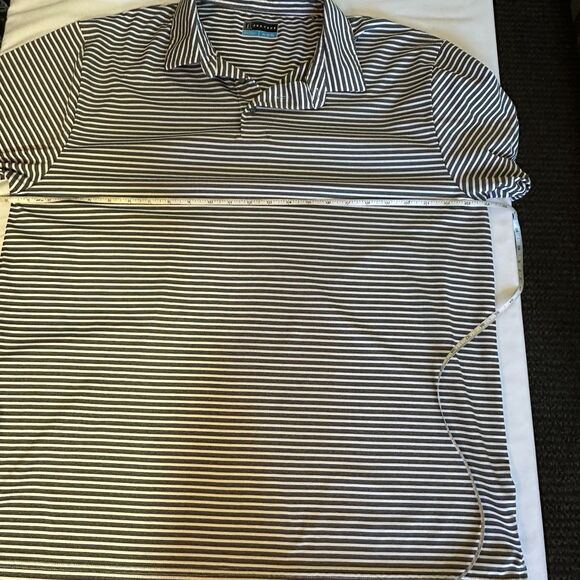 PGA Tour Short Sleeve Collared V-Neck Polo Golf Shirt - Picture 5 of 7